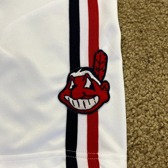 CLEVELAND INDIANS #99 Rick VAUGHN Sewn Jersey WHITE - Picture 7 of 10